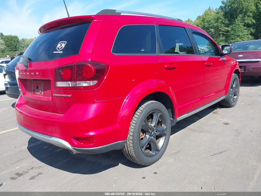 Vin: 3c4pddgg8jt516592, lot: 46635518, dodge journey crossroad awd 20184