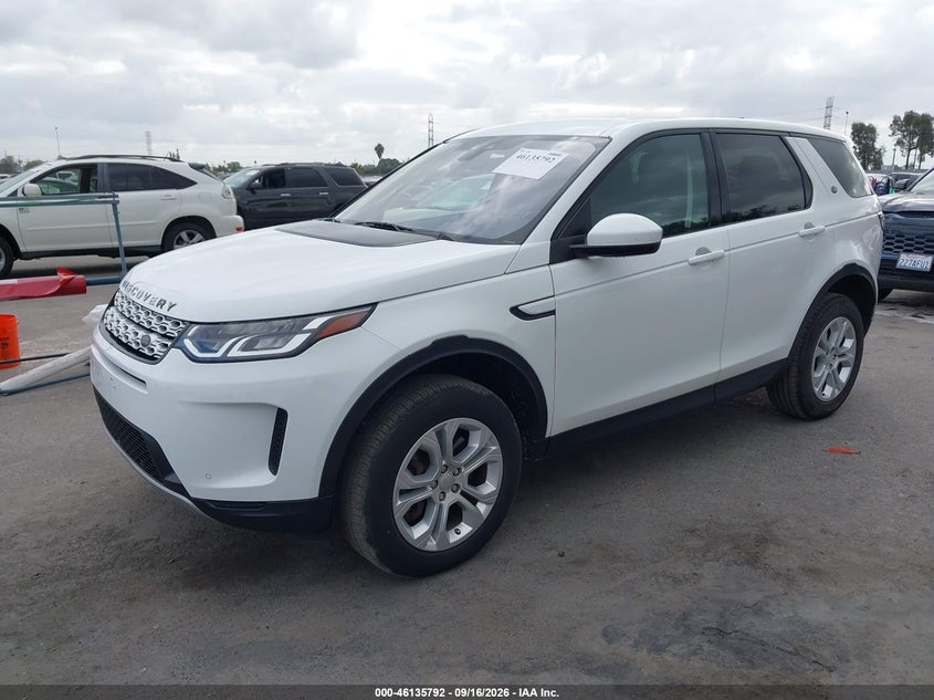 Vin: salck2fxxlh849946, lot: 46635525, land rover discovery sport standard 20202