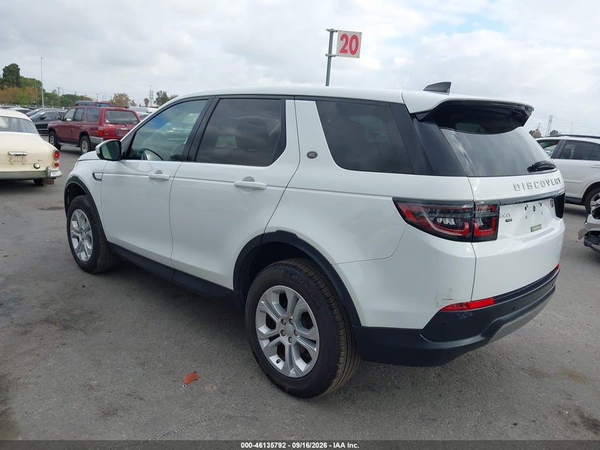 Vin: salck2fxxlh849946, lot: 46635525, land rover discovery sport standard 20203
