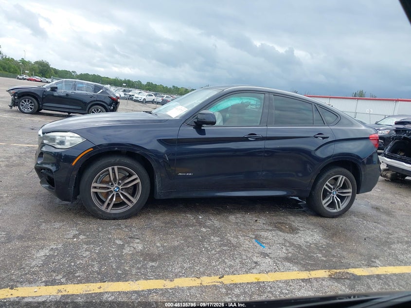 BMW X6 2015 VIN 5UXKU2C58F0F95206