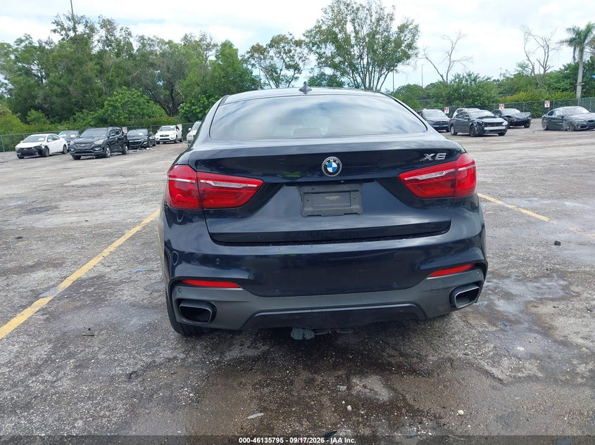 BMW X6 2015 VIN 5UXKU2C58F0F95206