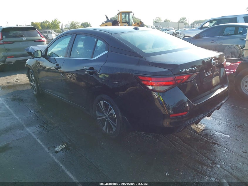 Vin: 3n1ab8cv2my330029, lot: 46635536, nissan sentra sv xtronic cvt 20213