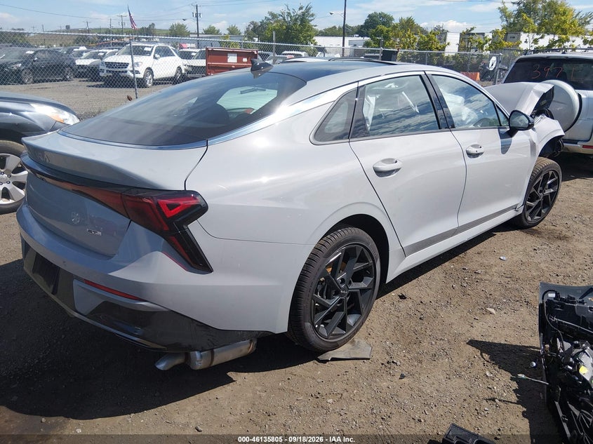 Vin: knag64j76t5484292, lot: 46635539, kia k5 gt-line awd 20264