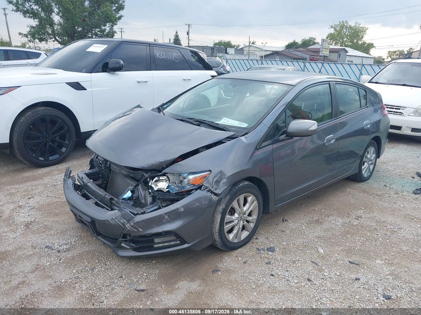 Vin: jhmze2h71es000962, lot: 46635540, honda insight ex 20142