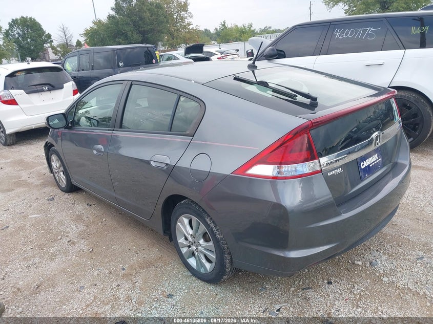Vin: jhmze2h71es000962, lot: 46635540, honda insight ex 20143