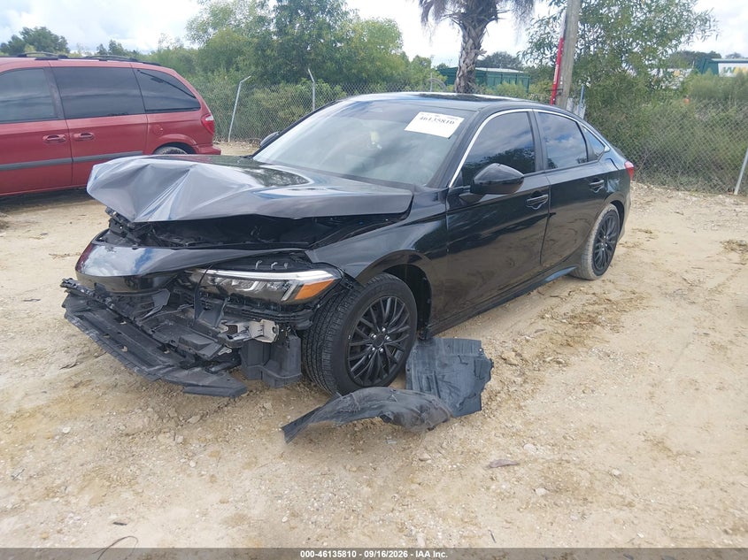 Vin: 2hgfe2f24nh518021, lot: 46635544, honda civic lx 20222