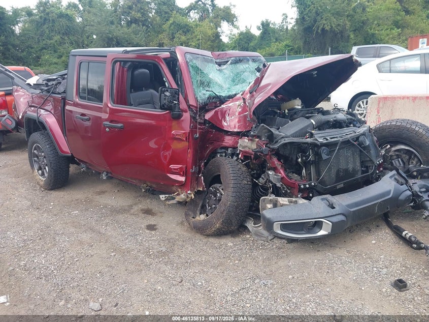 Vin: 1c6hjtfg2nl130493, lot: 46635546, jeep gladiator overland 4x4 2022 img_1