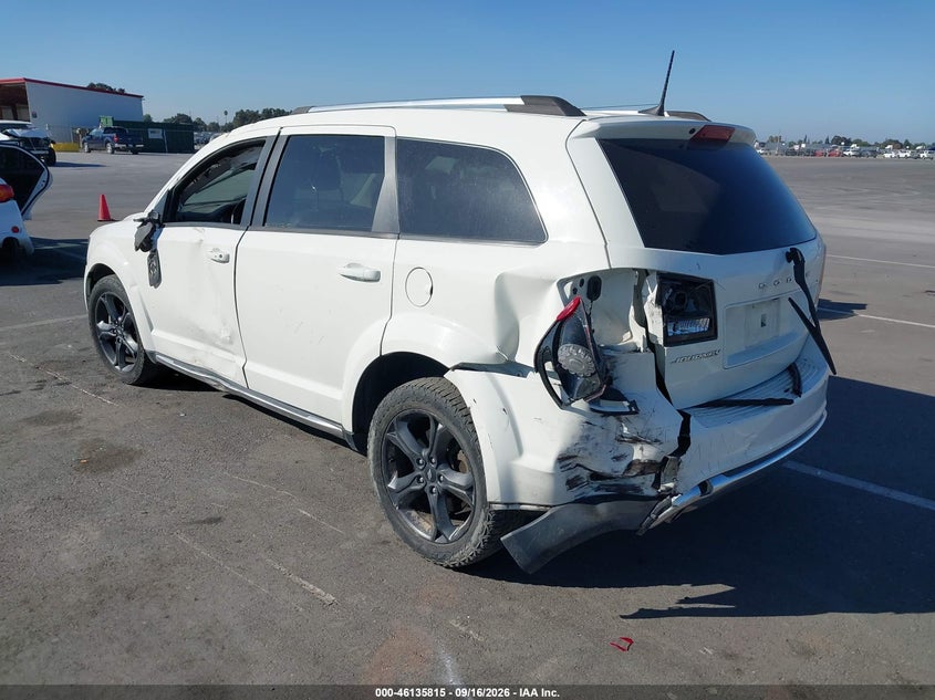 Vin: 3c4pdcgg2kt700776, lot: 46635549, dodge journey crossroad 20193