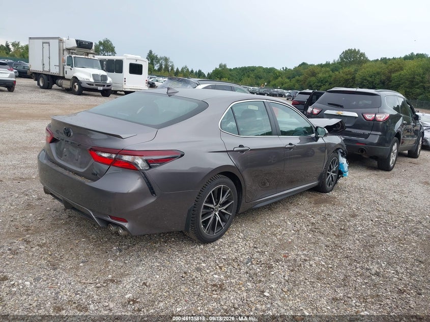 Vin: 4t1s11ak4pu178438, lot: 46635552, toyota camry se 20234