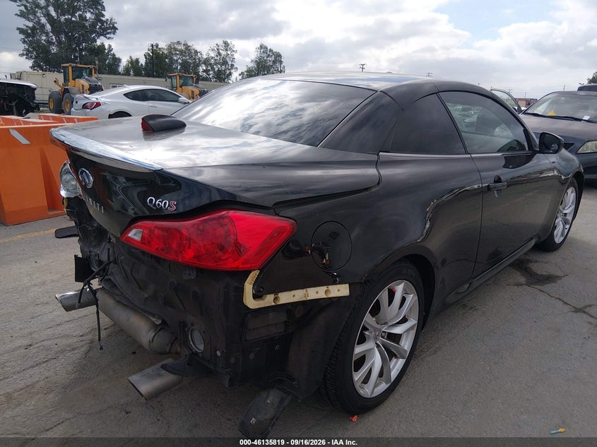 Vin: jn1cv6fe0em901330, lot: 46635553, infiniti q60 20144
