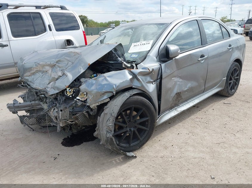 Vin: ja32u8fw6fu022396, lot: 46635573, mitsubishi lancer gt 20152