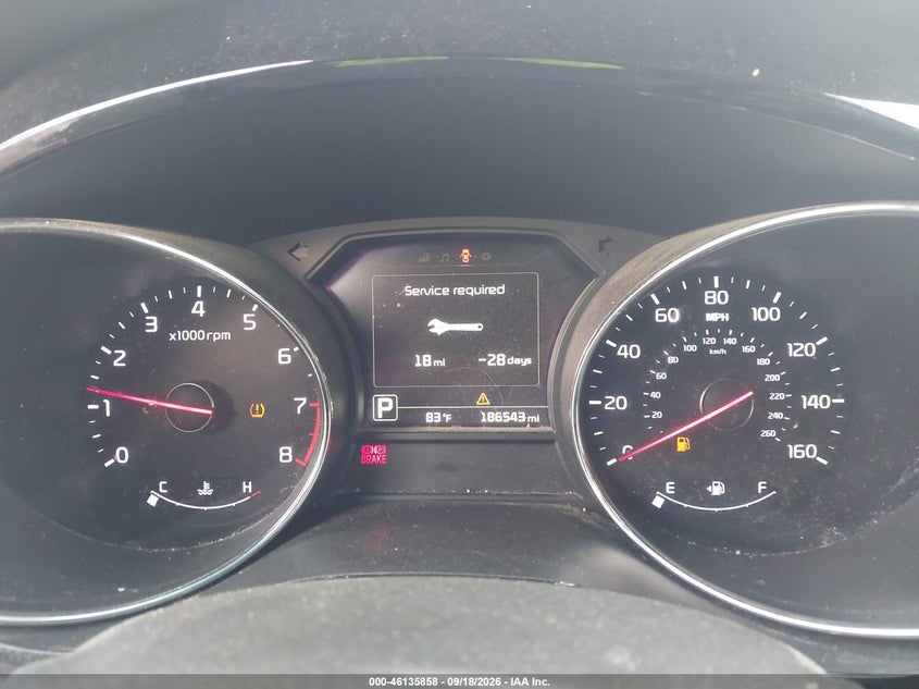 KIA SEDONA 2016 VIN KNDMC5C19G6173632