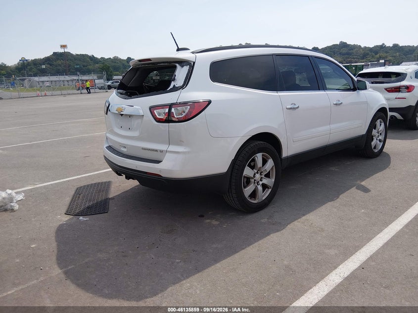 Vin: 1gnkrgkd4gj314589, lot: 46635593, chevrolet traverse 1lt 20164