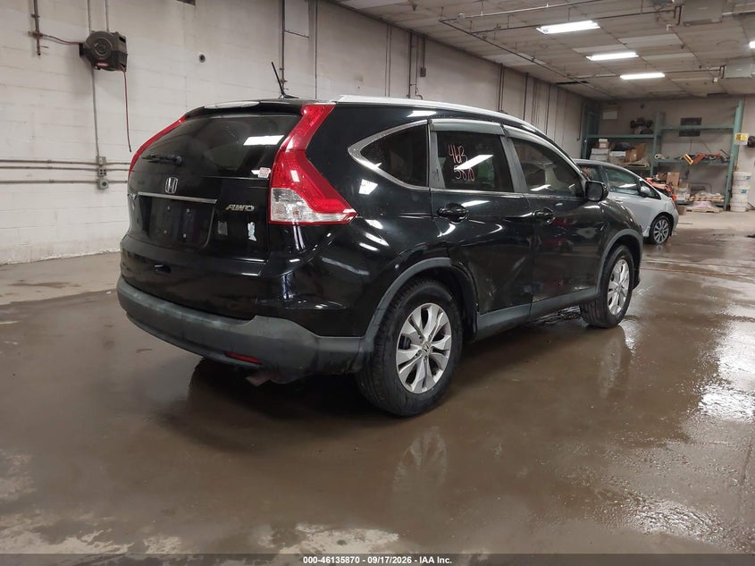 Vin: 5j6rm4h78dl045268, lot: 46635604, honda cr-v ex-l 20134