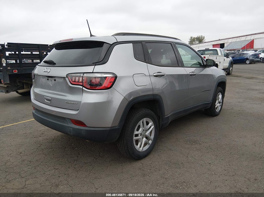 Vin: 3c4njdab4jt392298, lot: 46635605, jeep compass sport 4x4 20184