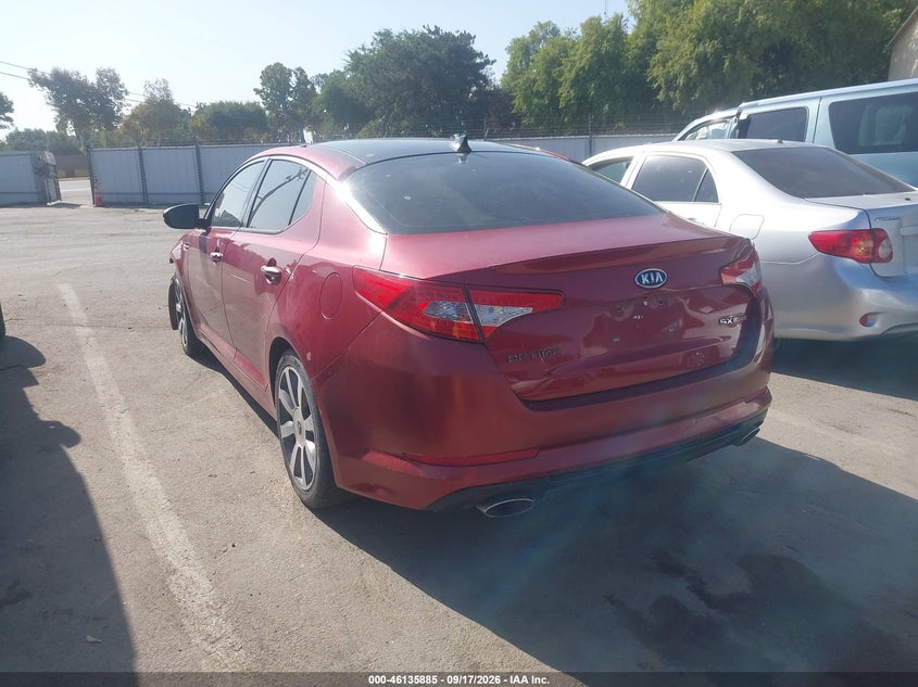Vin: 5xxgr4a6xcg014120, lot: 46635619, kia optima sx 20123