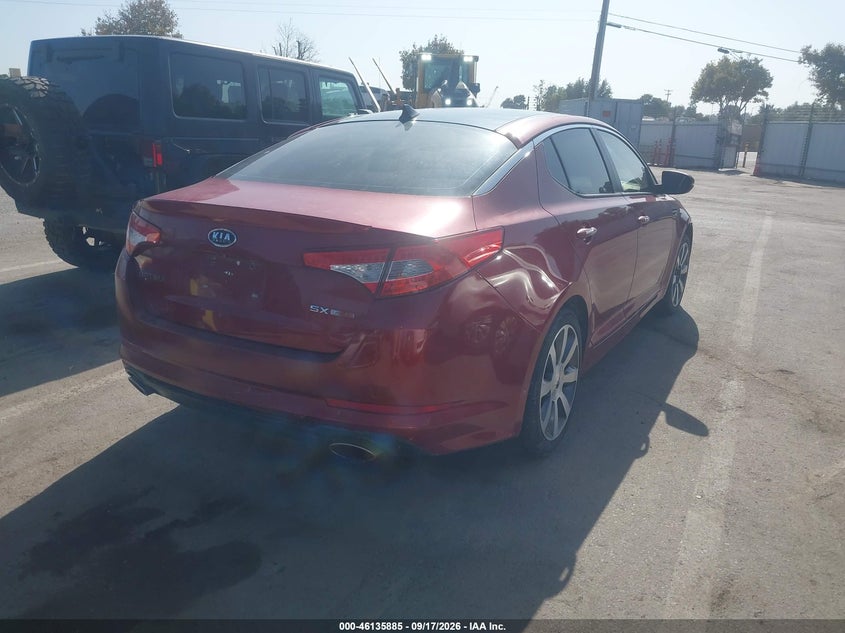 Vin: 5xxgr4a6xcg014120, lot: 46635619, kia optima sx 20124