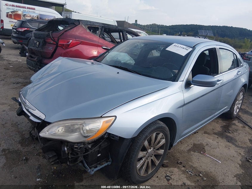 Vin: 1c3ccbbb0en176897, lot: 46635624, chrysler 200 touring 20142