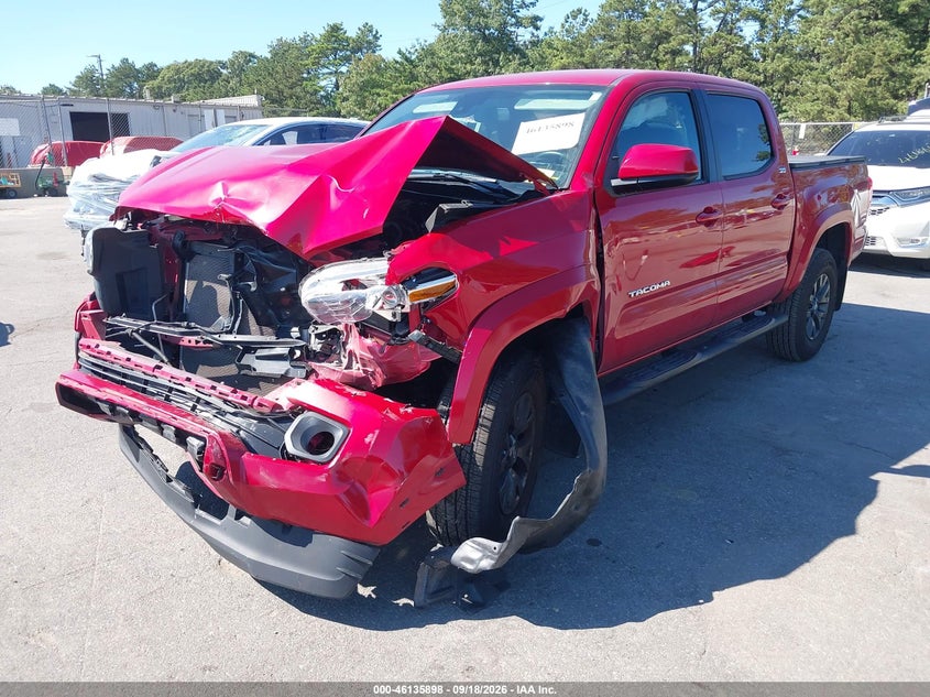 Vin: 3tycz5an4nt058440, lot: 46635632, toyota tacoma sr5 v6 20222