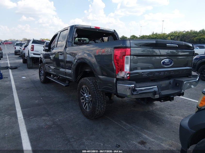 Vin: 1ft7w2bt7hed91842, lot: 46635644, ford f-250 lariat 20173