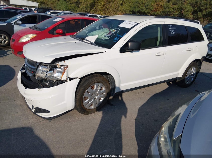Vin: 3c4pdcab8kt810115, lot: 46635645, dodge journey se value package 20192