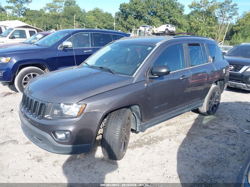 Vin: 1c4njcbaxfd264709, lot: 46635646, jeep compass altitude edition 20152