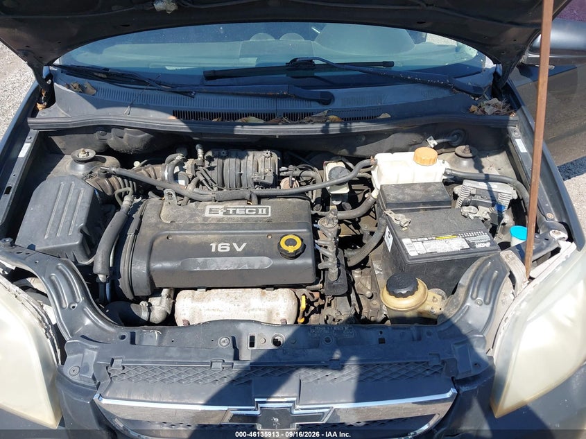 CHEVROLET AVEO 2008 VIN KL1TG56688B132271