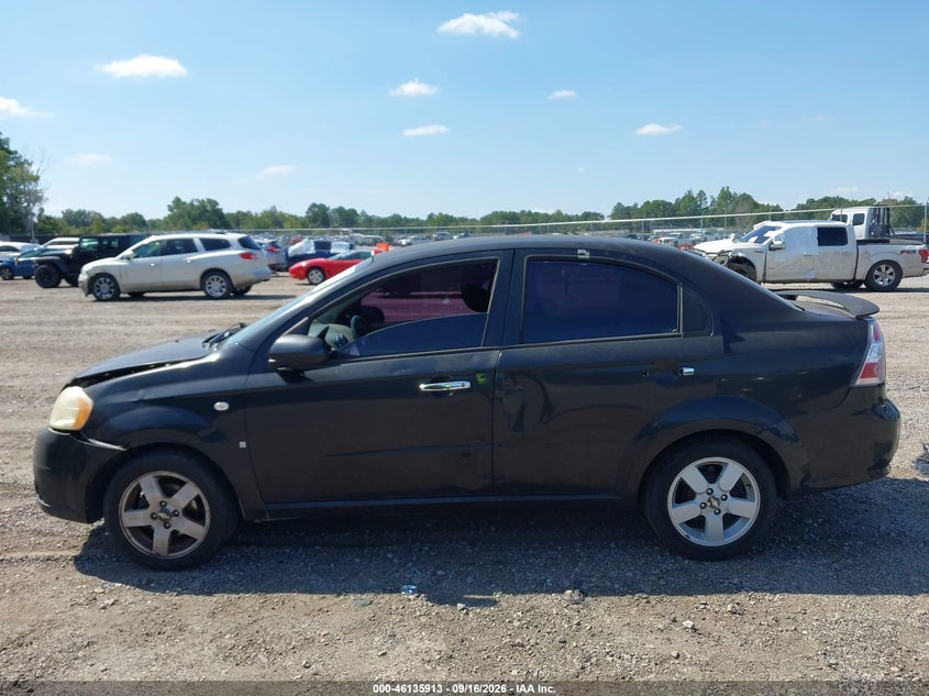 CHEVROLET AVEO 2008 VIN KL1TG56688B132271