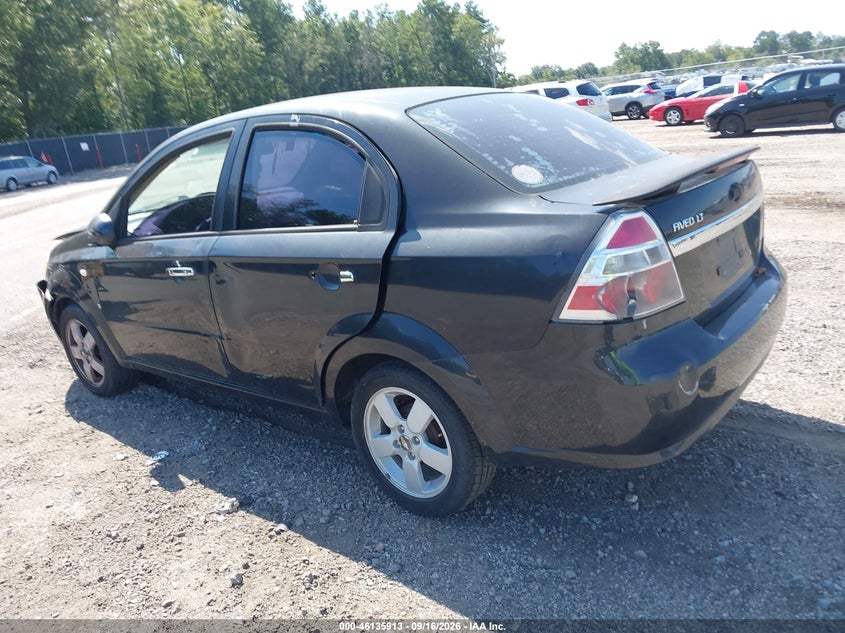CHEVROLET AVEO 2008 VIN KL1TG56688B132271