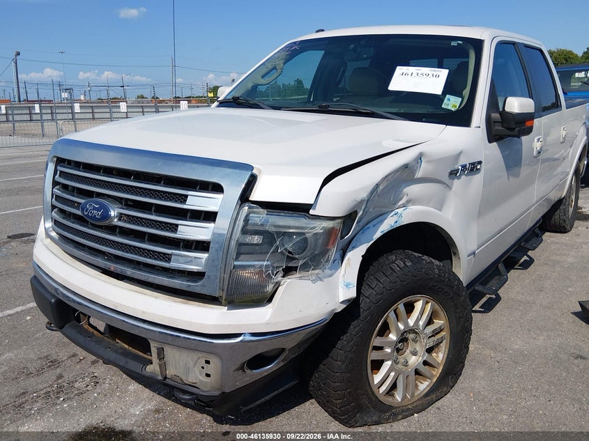 Vin: 1ftfw1efxdkg46863, lot: 46635664, ford f-150 lariat 20132