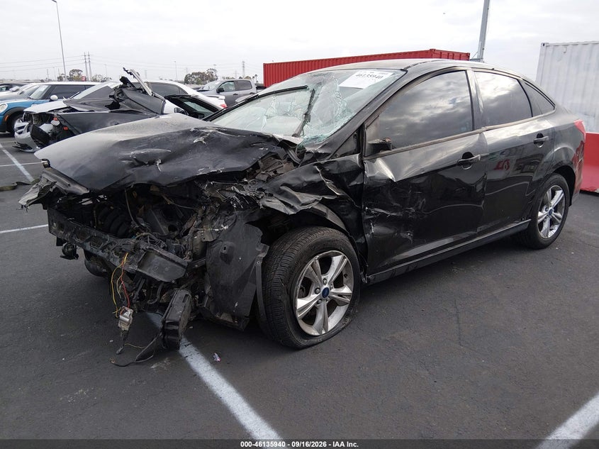 Vin: 1fadp3f29el185202, lot: 46635674, ford focus se 20142