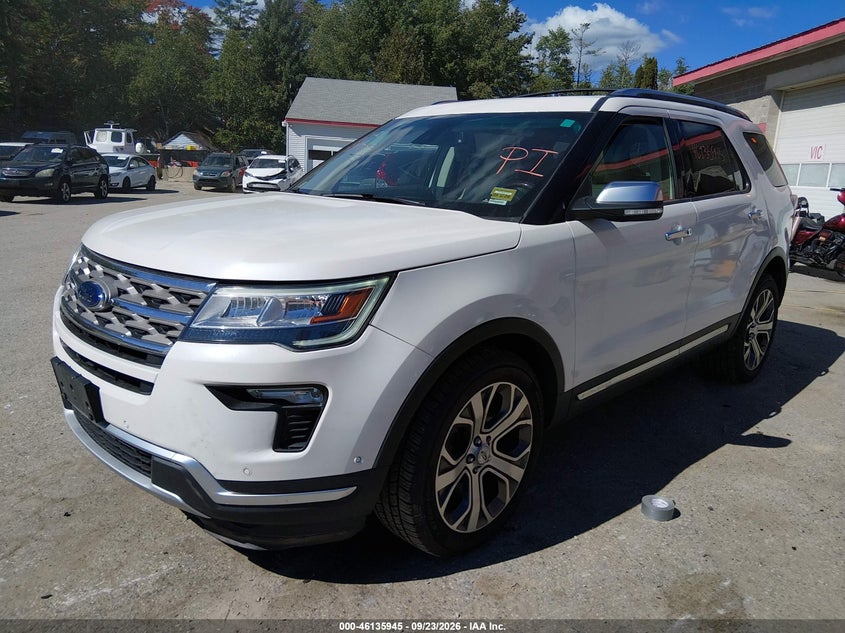2018 Ford Explorer, Невідомо, IAAI, VIN 1FM5K8HT0JGB54578 — фото 2