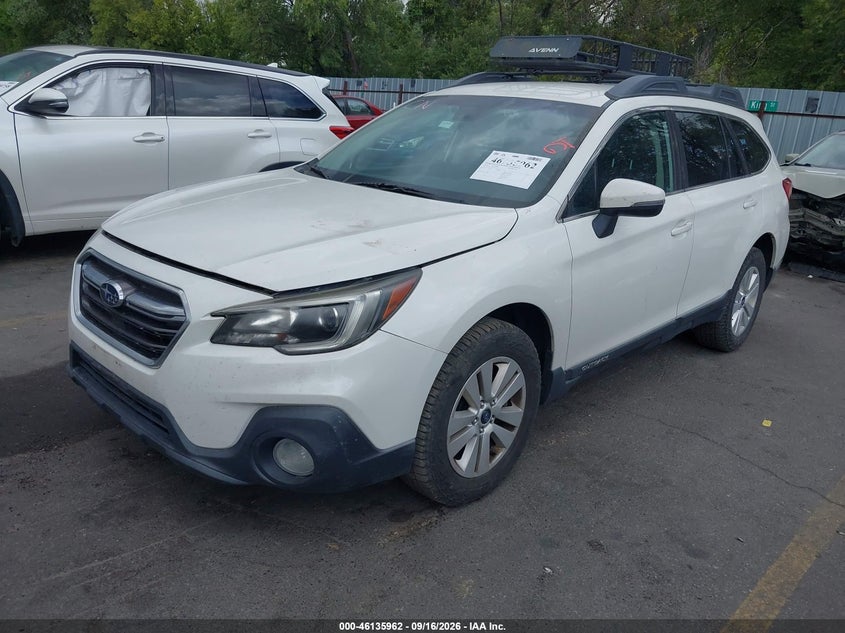 Vin: 4s4bsafc5j3276213, lot: 46635696, subaru outback 2.5i premium 20182
