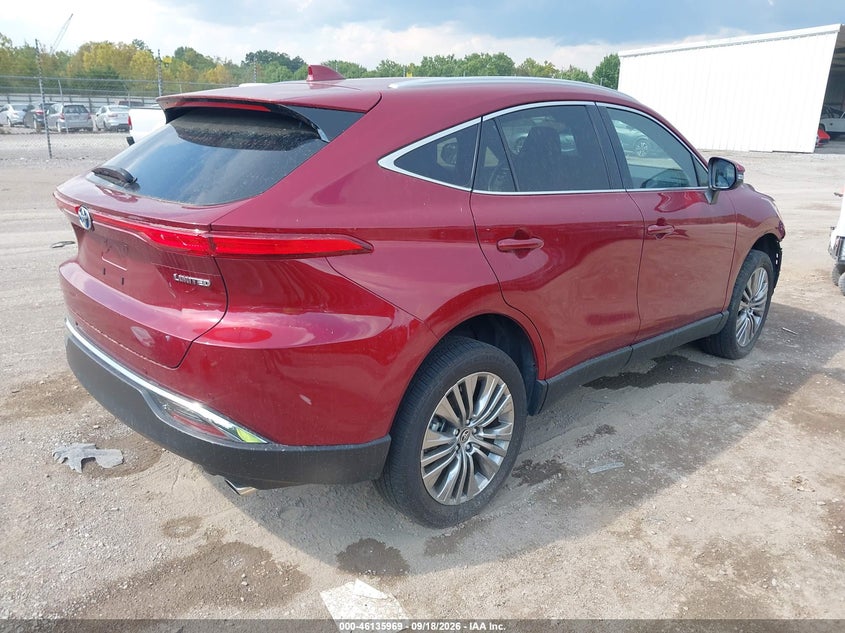 Vin: jteaaaahxrj168131, lot: 46635703, toyota venza limited 20244