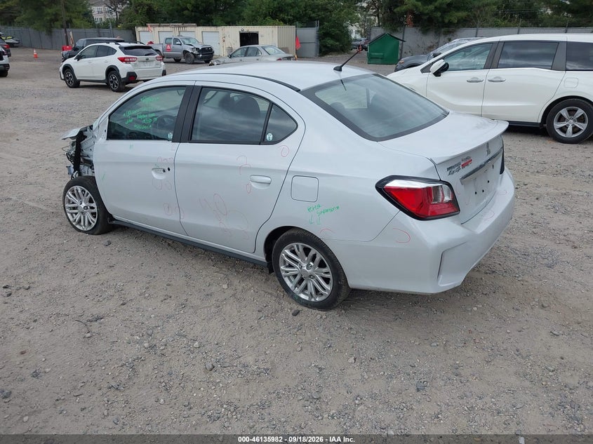 Vin: ml32fufj6rhf11067, lot: 46635716, mitsubishi mirage g4 black edition/es/le 20243