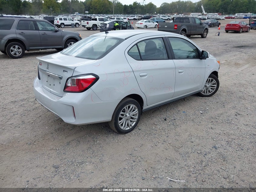 Vin: ml32fufj6rhf11067, lot: 46635716, mitsubishi mirage g4 black edition/es/le 20244
