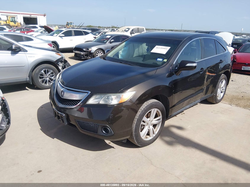 2015 Acura RDX, Обычный износ, IAAI, VIN 5J8TB3H39FL008498 — фото 2