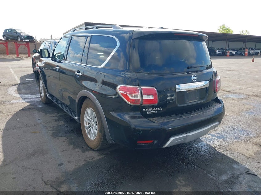 Vin: jn8ay2ncxh9509746, lot: 46635727, nissan armada sv 20173