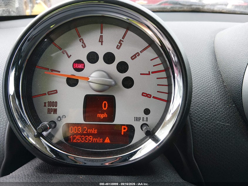 MINI COOPER S COUNTRYMAN 2012 VIN WMWZC5C52CWL57892