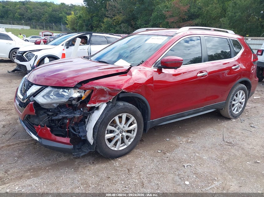 Vin: 5n1at2mt2jc748076, lot: 46635748, nissan rogue sv 20182