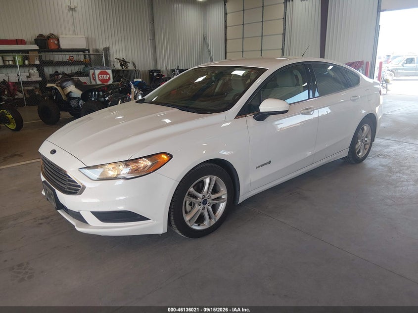 Vin: 3fa6p0uu5jr141785, lot: 46635755, ford fusion hybrid s 20182