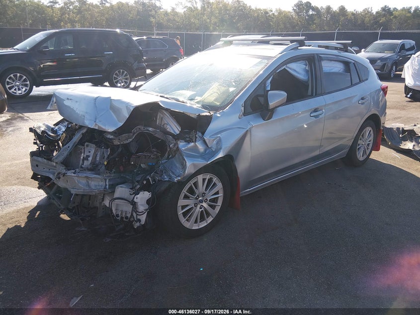 Vin: 4s3gtab66j3716219, lot: 46635761, subaru impreza 2.0i premium 20182