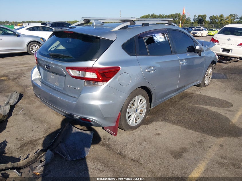 Vin: 4s3gtab66j3716219, lot: 46635761, subaru impreza 2.0i premium 20184