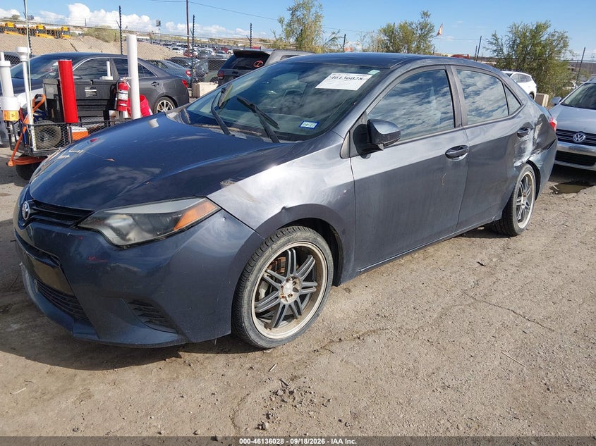Vin: 5yfburhe8gp439318, lot: 46635762, toyota corolla le 20162