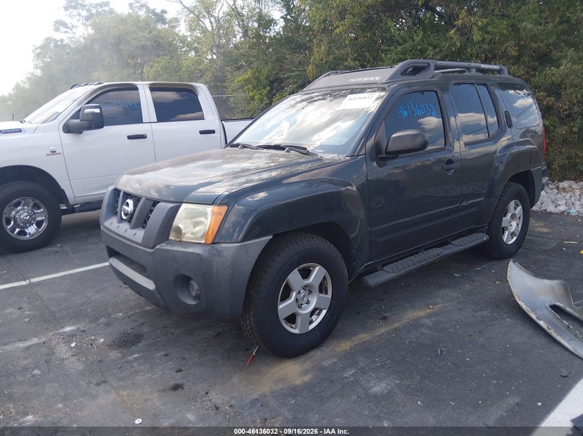 NISSAN XTERRA 2007 VIN 5N1AN08U97C523339