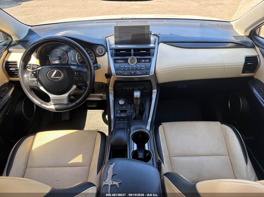 LEXUS NX 200T 2017 VIN JTJBARBZ2H2103083