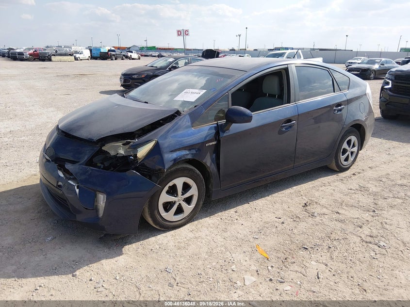 Vin: jtdkn3du2c1517212, lot: 46635782, toyota prius two 20122