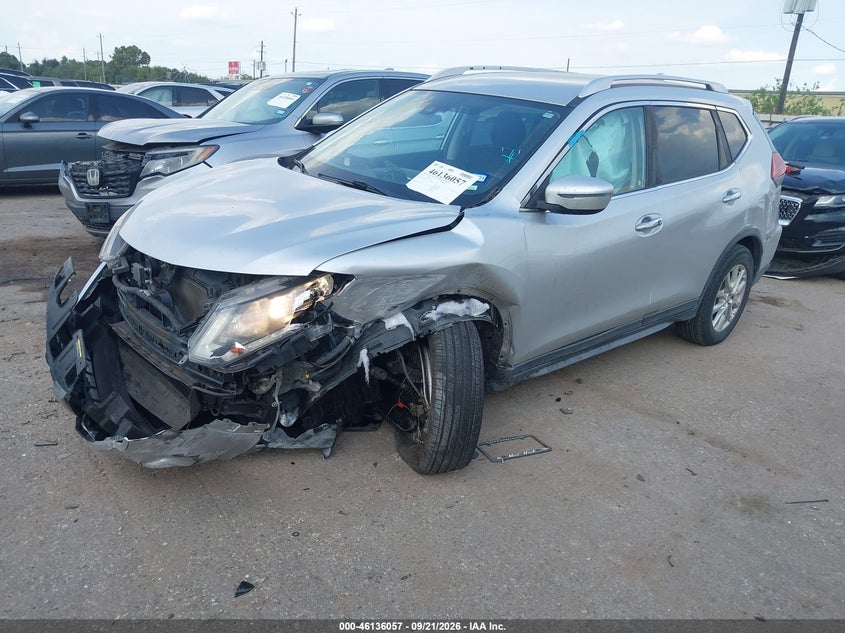 Vin: knmat2mvxkp503784, lot: 46635791, nissan rogue sv 20192