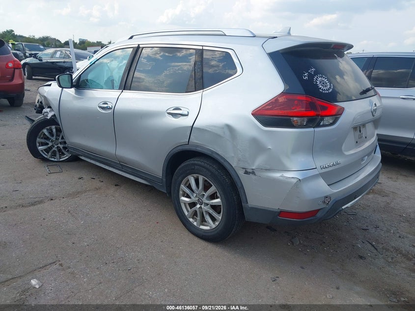 Vin: knmat2mvxkp503784, lot: 46635791, nissan rogue sv 20193