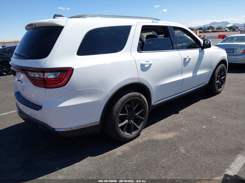 Vin: 1c4rdhag5ec313508, lot: 46635814, dodge durango sxt 20144
